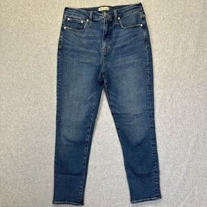 Madewell Women’s Size 29 The Perfect Vintage Jean High Rise Blue Dark Wash Denim